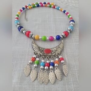 Summer Beach Colorful   Ethnic Tibetian Tassel